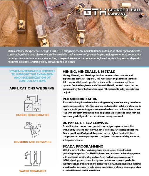 Mining, Minerals, & Metals